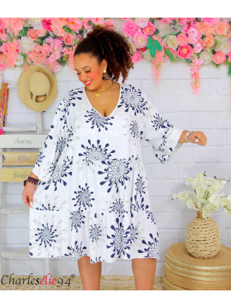 Robe Tunic Amazon Essentials Femme - Grandes Tailles - Viscose Écoresponsable