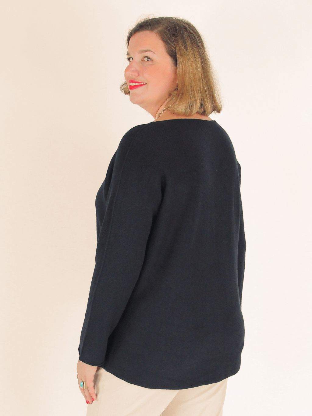 Pull Moche De Noël Femme – Taille Grande – Chaud, Polaire, Motifs Festifs Rigolos