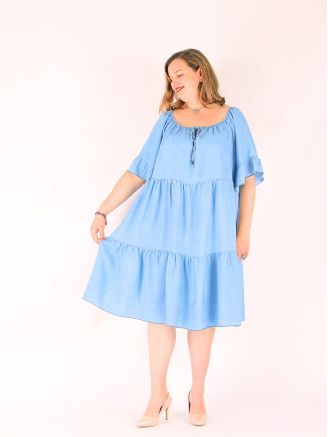 Robe style babydoll CORALY jean clair