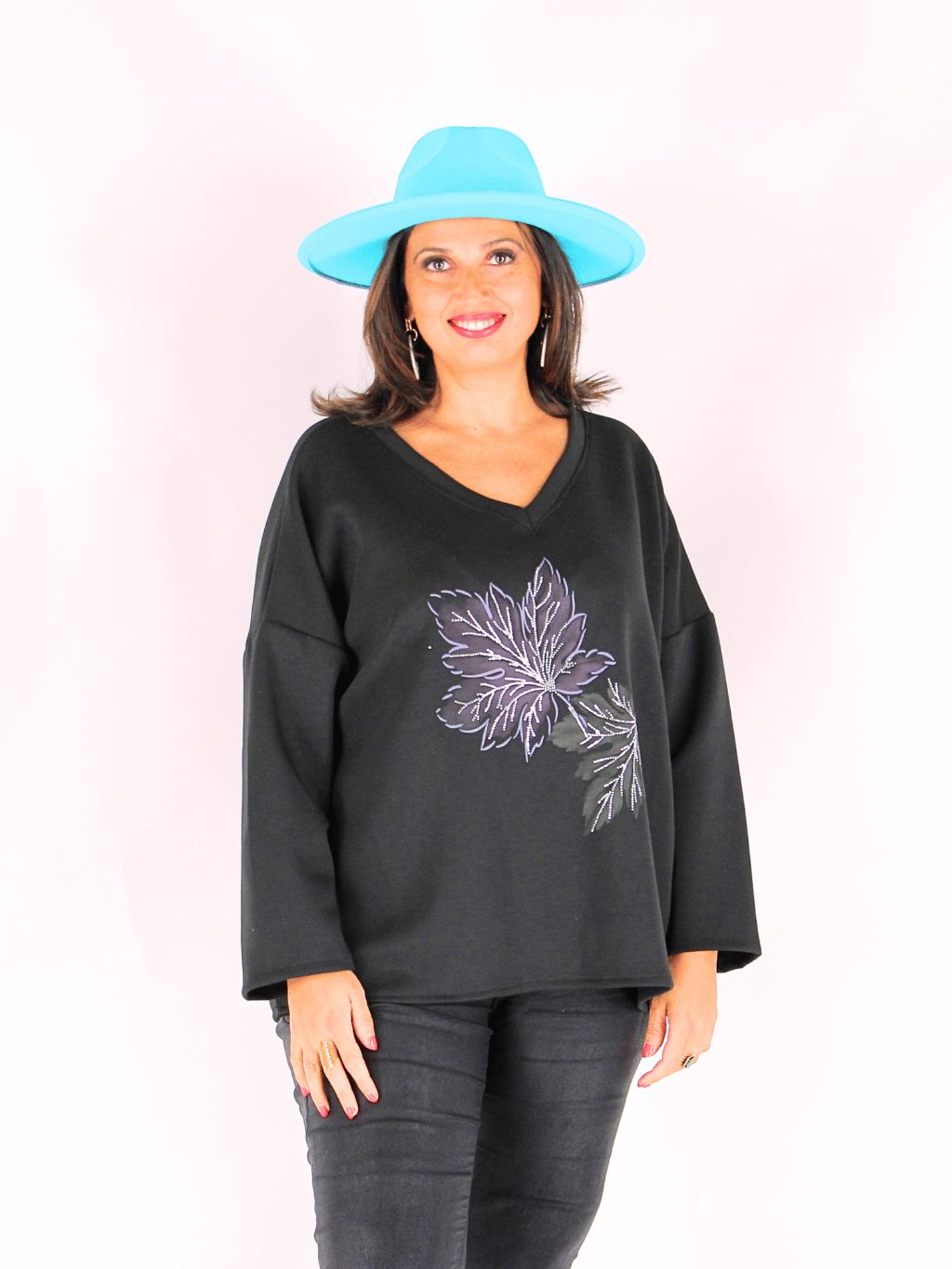pull tricot à rayures enfant gris foncé