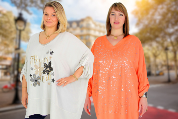 Tunique Deca Multicolore - Taille 1, Occasion Très Bon état, Made In France